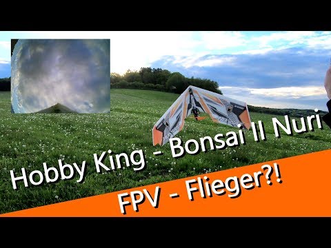 Hobby King Bonsai 2 - ein cooler FPV Flieger (Drohne) unter 250 g mit Kamera und 2 S Akku? - UCNWVhopT5VjgRdDspxW2IYQ