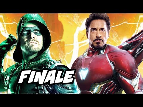 Arrow Season 6 Episode 23 Finale - Iron Man Scene and Easter Eggs Explained - UCDiFRMQWpcp8_KD4vwIVicw