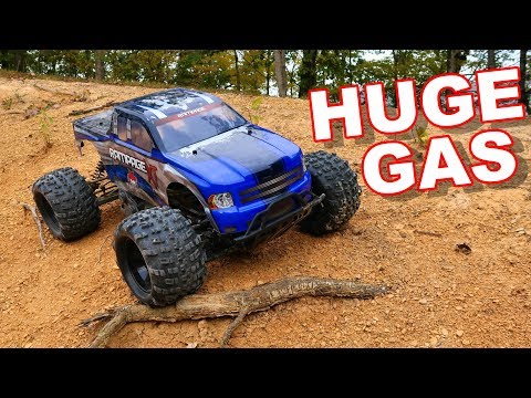 HUGE Gas RC Monster Truck 1/5 Scale Giant - Redcat Racing Rampage XT - TheRcSaylors - UCYWhRC3xtD_acDIZdr53huA