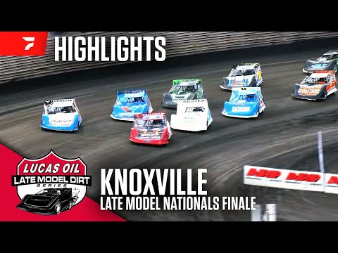 $50,000-To-Win Finale | Lucas Oil Late Model Nationals at Knoxville Raceway 9/21/24 | Highlights - dirt track racing video image