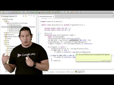 Google Developers Hackademy: Intro al Android SDK - Lección 4 (Spanish) - UC_x5XG1OV2P6uZZ5FSM9Ttw
