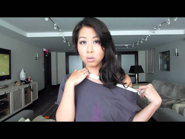 How To Cut An Oversized T-Shirt Off The Shoulder - To Get Ideas