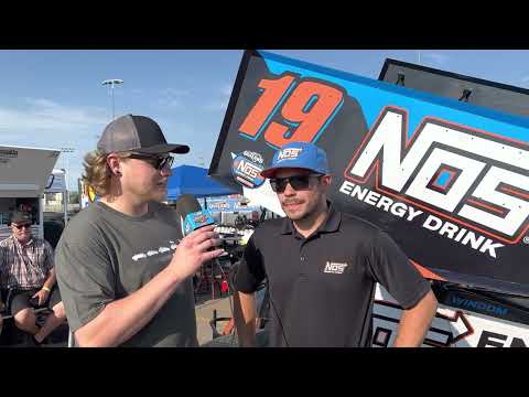 2022 Knoxville Nationals / Pre-Race Interview with Chris Windom / August 11, 2022 - dirt track racing video image