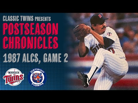 1987 ALCS, Game 2: Tigers @ Twins video clip