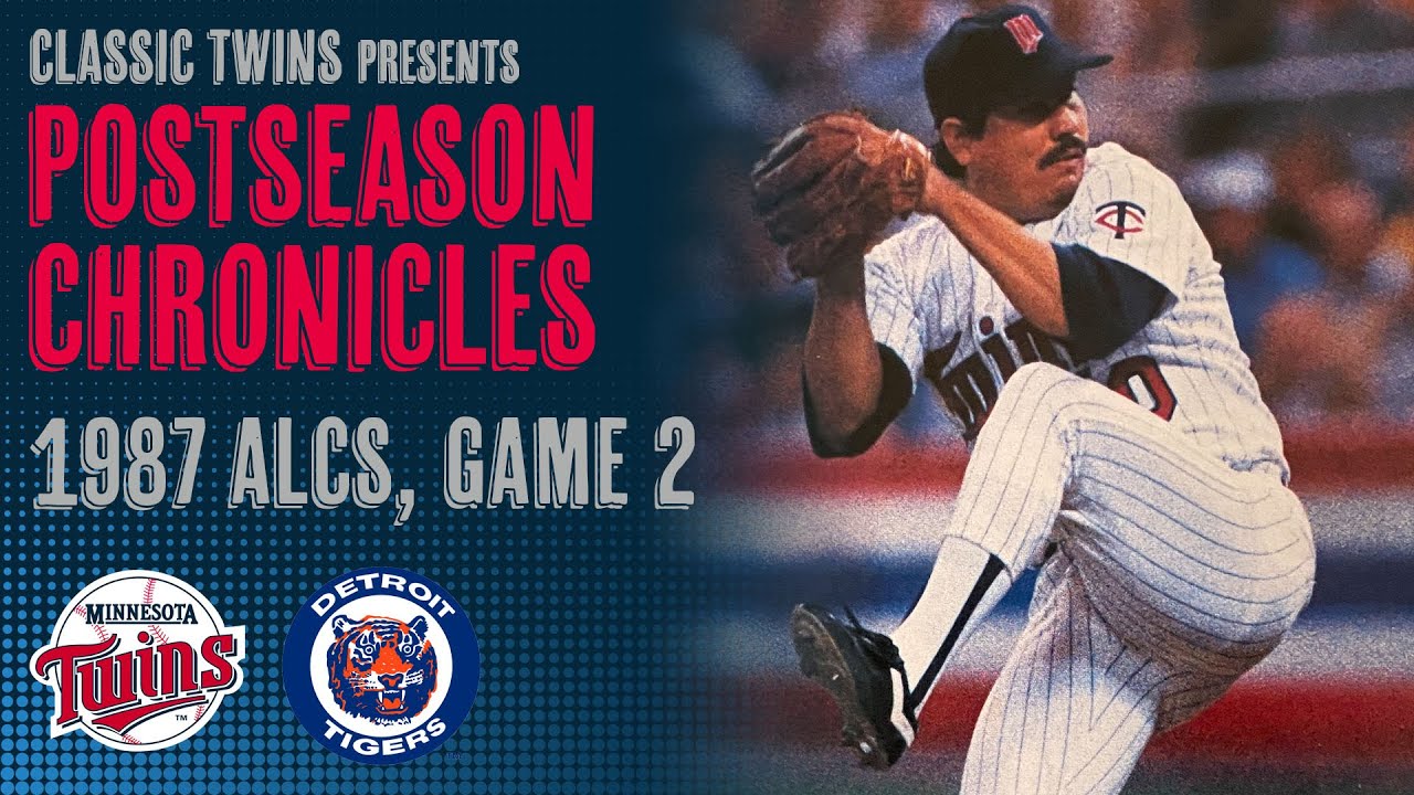 1987 ALCS, Game 2: Tigers @ Twins video clip