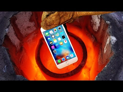 Smelting an iPhone 6s in 2600 Degrees Foundry!! Will It Completely Meltdown to Liquid Metal? - UCmY5lv5l2RYGOKWKGXLmGJw