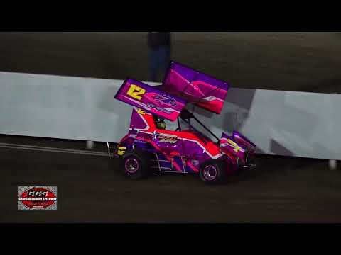 Restricted Micros Grayson County Speedway Feb. 16, 2024 - dirt track racing video image