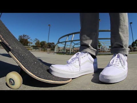 ATTEMPTING TO DESTROY PERFECT WHITE VANS SHOES! - UC9PgszLOAWhQC6orYejcJlw
