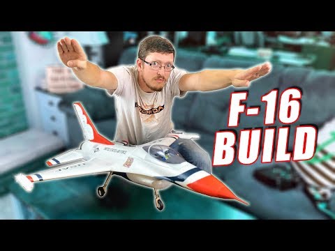 E-flite F-16 Thunderbirds 70mm EDF Jet Build & Unboxing Impressions - TheRcSaylors - UCYWhRC3xtD_acDIZdr53huA