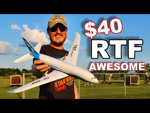 $40 RC Smart Jet Micro Boeing 787 - Auto Take Off & Stability Control RTF - TheRcSaylors - UCYWhRC3xtD_acDIZdr53huA