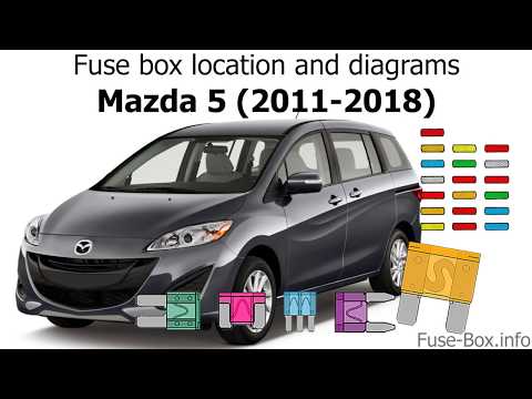 Где находятся предохранители в Mazda 5? - Mazda 5 (MK 1)