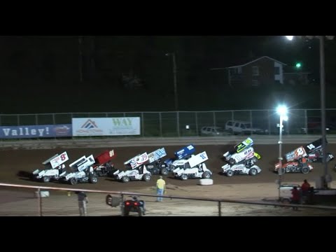Ohio Valley Speedway FAST 410 Sprints, Late Model &amp; Modified Features 5-13-2022 - dirt track racing video image