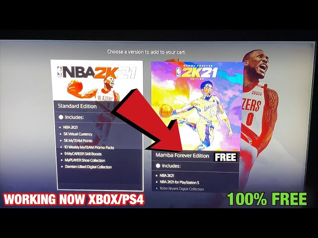 How to Get NBA 2K21 for Free on PS4