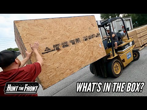 Big Delivery at the Race Shop! This HAS to Make us Faster! - dirt track racing video image