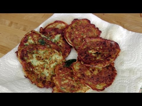 Zucchini Fritters - Recipe by Laura Vitale - Laura in the Kitchen Episode 186 - UCNbngWUqL2eqRw12yAwcICg