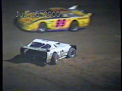 Hidden Valley Speedway July 15th, 2000 Late Model Feature - dirt track racing video image