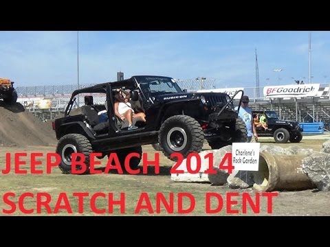 JEEP BEACH 2014 SCRATCH & DENT COMPILATION DAYTONA SPEEDWAY - UCEPQf2fSnWEl2c8D8pJDULg