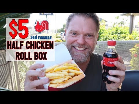 $5 Red Rooster Half Chicken Roll Box Meal Deal Review - Greg's Kitchen - UCGXHiIMcPZ9IQNwmJOv12dQ