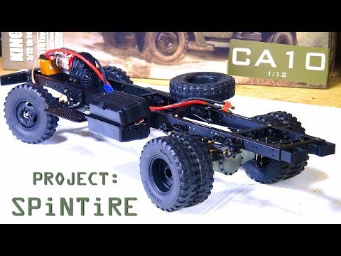 RC ADVENTURES - Project: "SPiNTiRE" - Built a ROLLER in 20 Min - King Kong RC 1/12 CA10 Truck - UCxcjVHL-2o3D6Q9esu05a1Q