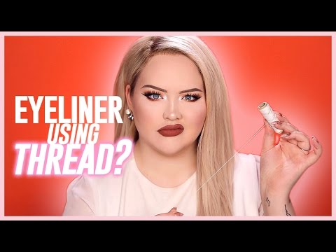 PERFECT LINER USING THREAD?? | NikkieTutorials - UCzTKskwIc_-a0cGvCXA848Q