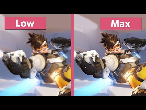 Overwatch – PC Low vs. Medium vs. Max Graphics Comparison - UCy1-UfHBaFlQHDLNU9lYiyQ