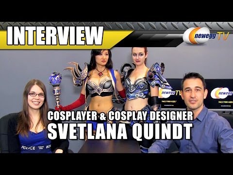 Cosplayer Svetlana Quindt Interview - Newegg TV - UCJ1rSlahM7TYWGxEscL0g7Q