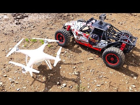 RC ADVENTURES - LOSi DBXL 1/5 scale 4x4 Buggy & DJi PHANTOM 4 Quad Rotor Flying Camera - UCxcjVHL-2o3D6Q9esu05a1Q