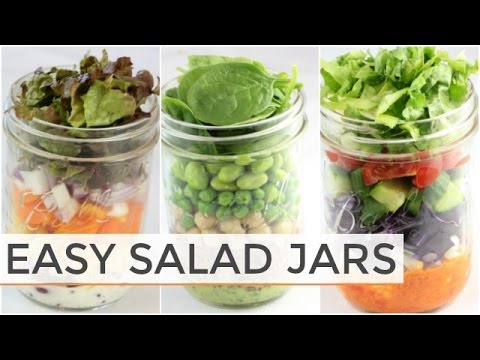 3 Salad-In-A Jar Recipes | Easy Meal Prep - UCj0V0aG4LcdHmdPJ7aTtSCQ