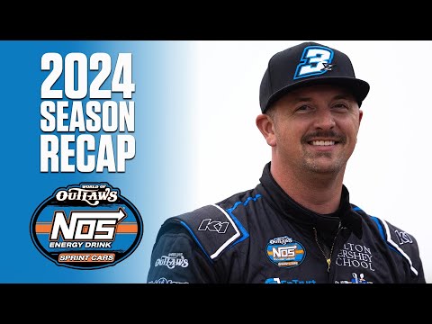 Brock Zearfoss | 2024 World of Outlaws NOS Energy Drink Sprint Car Season Recap - dirt track racing video image