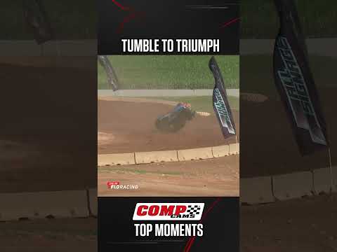 Flip and win! #ChampOffRoad #CompTopMoments - dirt track racing video image