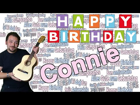 🎉 Happy Birthday Connie - Das Geburtstagslied für Connie 🎉