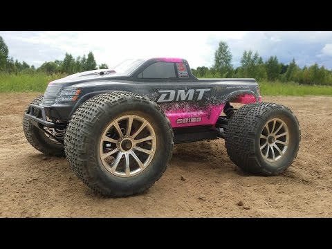 Обзор радиоуправляемого монстра Kyosho DMT и замер на треке - UCvsV75oPdrYFH7fj-6Mk2wg