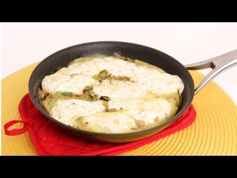 Ricotta & Leek Frittata Recipe - Laura Vitale - Laura in the Kitchen Episode 707 - UCNbngWUqL2eqRw12yAwcICg