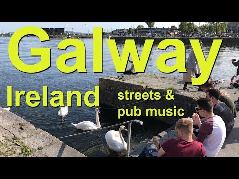 Galway, Ireland - busy streets and musical pubs - UCvW8JzztV3k3W8tohjSNRlw