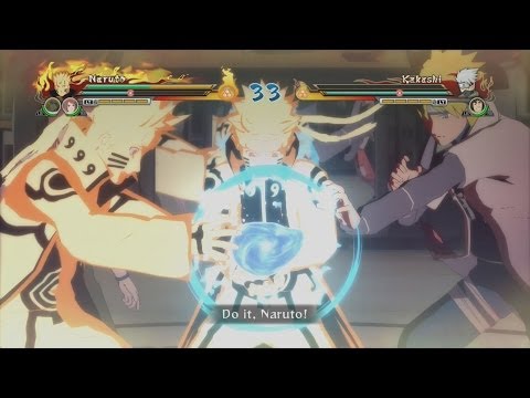 Naruto Shippuden Ultimate Ninja Storm Revolution - Bijuu Mode Naruto vs Kakashi Gameplay - UCvpnwyRQny41cIO9CBCJjNA