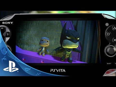 LittleBigPlanet Vita - DC Comics Premium Level Pack Trailer - UC-2Y8dQb0S6DtpxNgAKoJKA