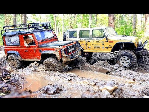 RC Extreme Pictures — RC Cars OFF Road 4x4 Adventure — Mudding 4x4 Trucks Jeep VS Land Rover Part 2 - UCOZmnFyVdO8MbvUpjcOudCg