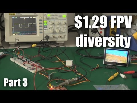 A $1.29 FPV diversity controller (improvements) - UCahqHsTaADV8MMmj2D5i1Vw