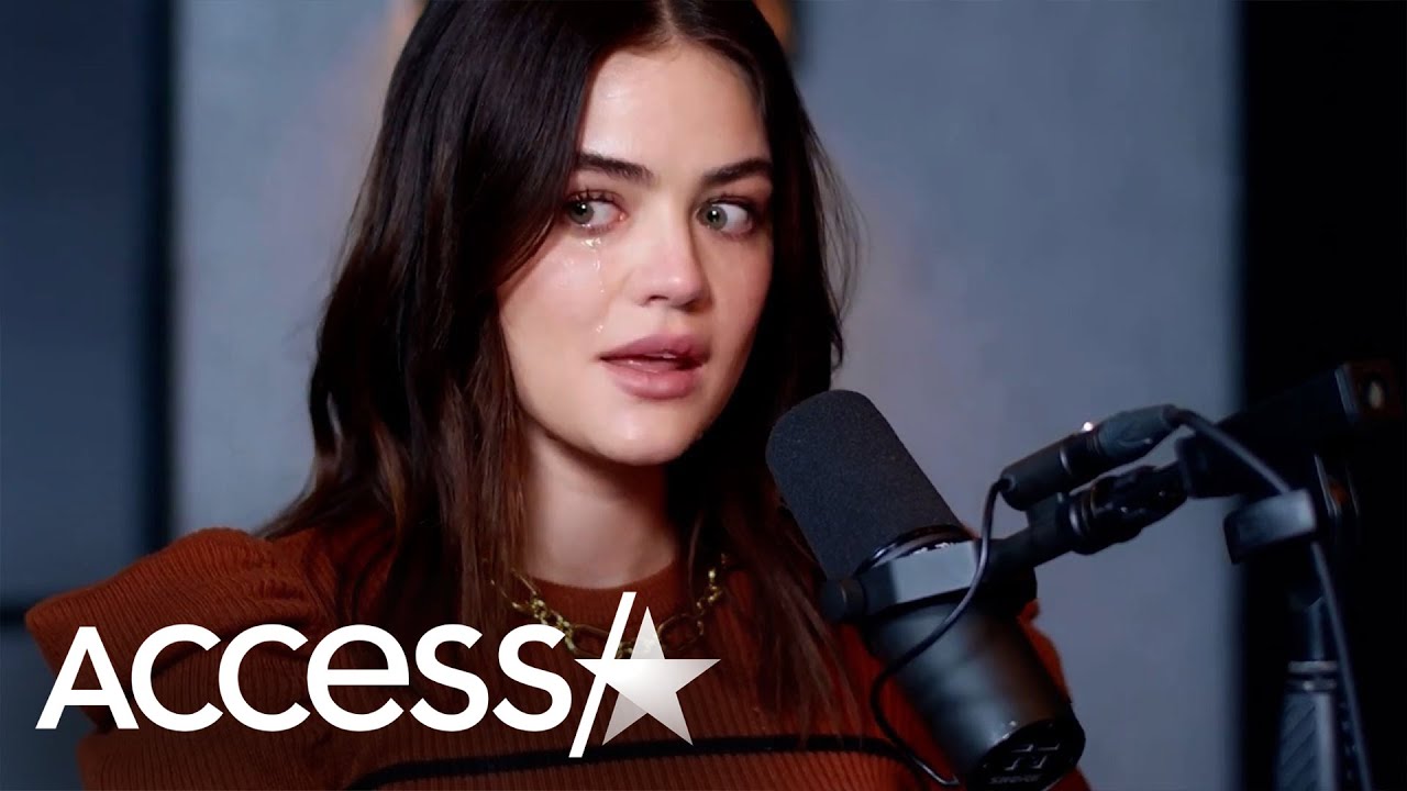 Lucy Hale Cries Over Past Struggles w/ Alcohol & Eating Disorder