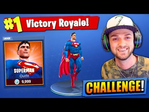 The SUPERMAN CHALLENGE in Fortnite: Battle Royale! - UCYVinkwSX7szARULgYpvhLw