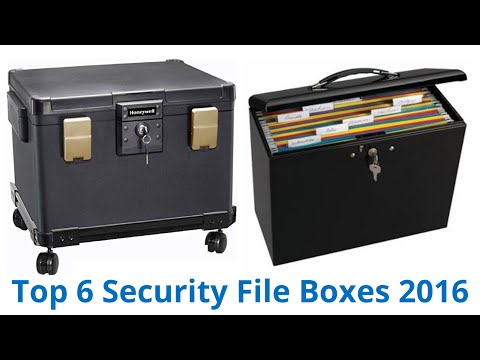 6 Best Security File Boxes 2016 - UCXAHpX2xDhmjqtA-ANgsGmw