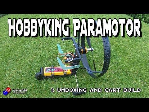 HobbyKing Paramotor Pt 1: Unboxing and building the Gondala - UCp1vASX-fg959vRc1xowqpw