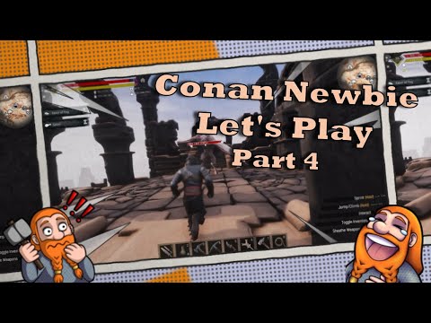 Conan Exiles Age of Heroes BEGINNER FRIENDLY Lets Play Part 4