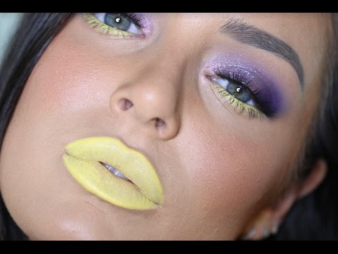 Re-Upload! 1st Impressions w Contrasting Yellow & Purple Makeup (FAIL) - UCLFW3EKD2My9swWH4eTLaYw