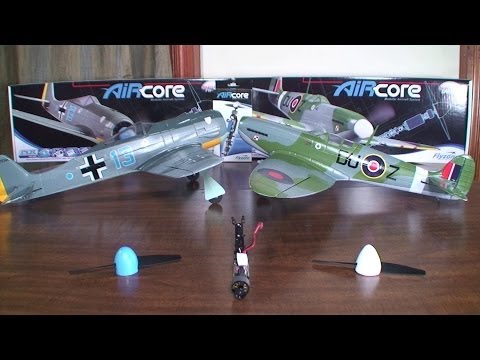 Flyzone - AirCore FW190 and Spitfire - Detailed Look - UCe7miXM-dRJs9nqaJ_7-Qww