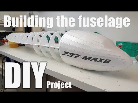 Boeing 737 MAX-8 RC airplane DIY project P-1 - UCaLqj-d_p8iuUfda5398igA