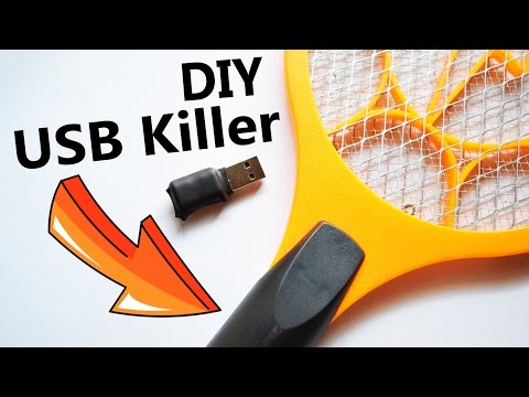 USB Killer made from Mosquito Killer Racket  - UCjQ-YHwNTbUQLVzZQFjsDsQ