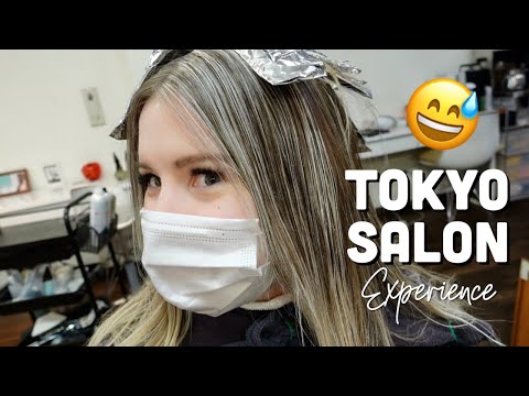Attempting to Dye my Blonde Hair at a TOKYO Salon ๐ฑ