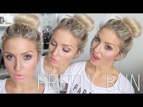 Messy 'Sock' Bun! ♡ Pretty Bun Tutorial! & Giveaway! - UCMpOz2KEfkSdd5JeIJh_fxw