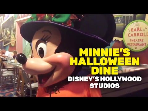 Minnie's Halloween Dine dinner at Disney's Hollywood Studios - UCYdNtGaJkrtn04tmsmRrWlw